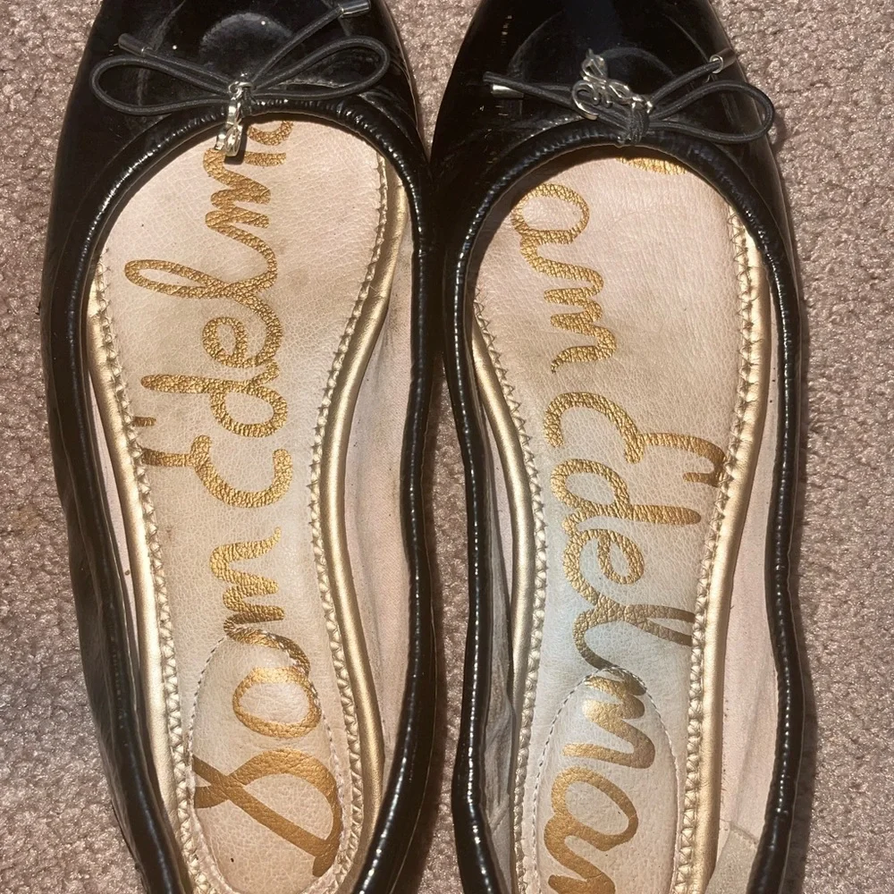 Sam Edelman Black Flats - Picture 16 of 17